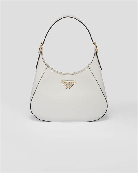 prada white bag|prada white shoulder bag.